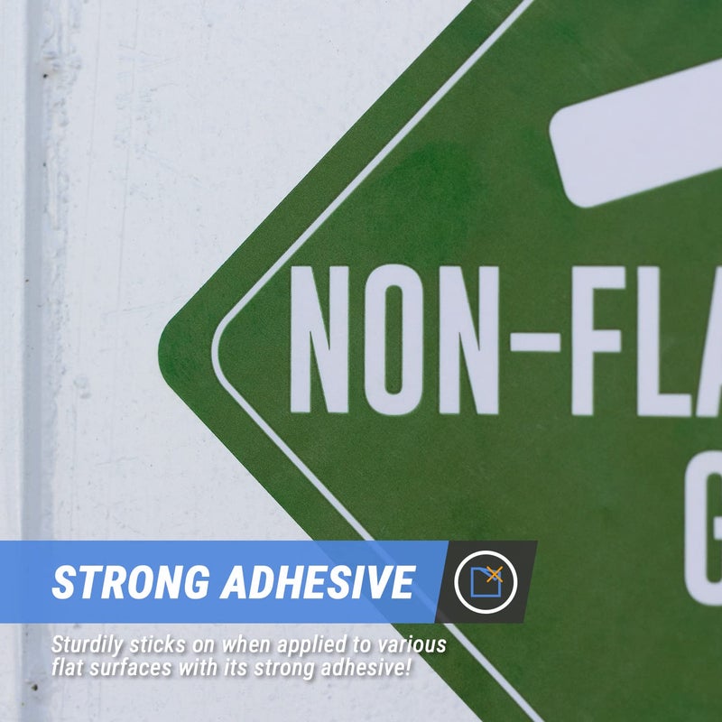 OfficeSmartLabels Inspection Stickers - 3""x1.5"" Rectangular Inspection Labels in Bright Yellow - Writable Space By & Date for Inventory Quality Control Warehouse Shipping Handling Strong Adhesive [1200 Labels per Roll] - Image 5